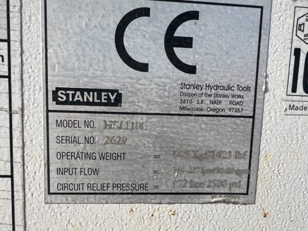 Zagęszczarka do koparki STANLEY HS-11000 11500 zł - obrazek 3